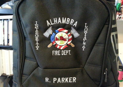 Alhambra Fire Department Custom Bag